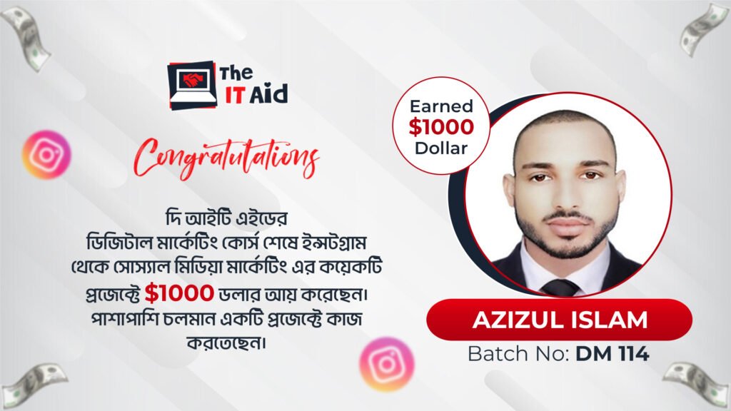 Outstanding Digital Marketing Success – $1000 Earnings Milestone