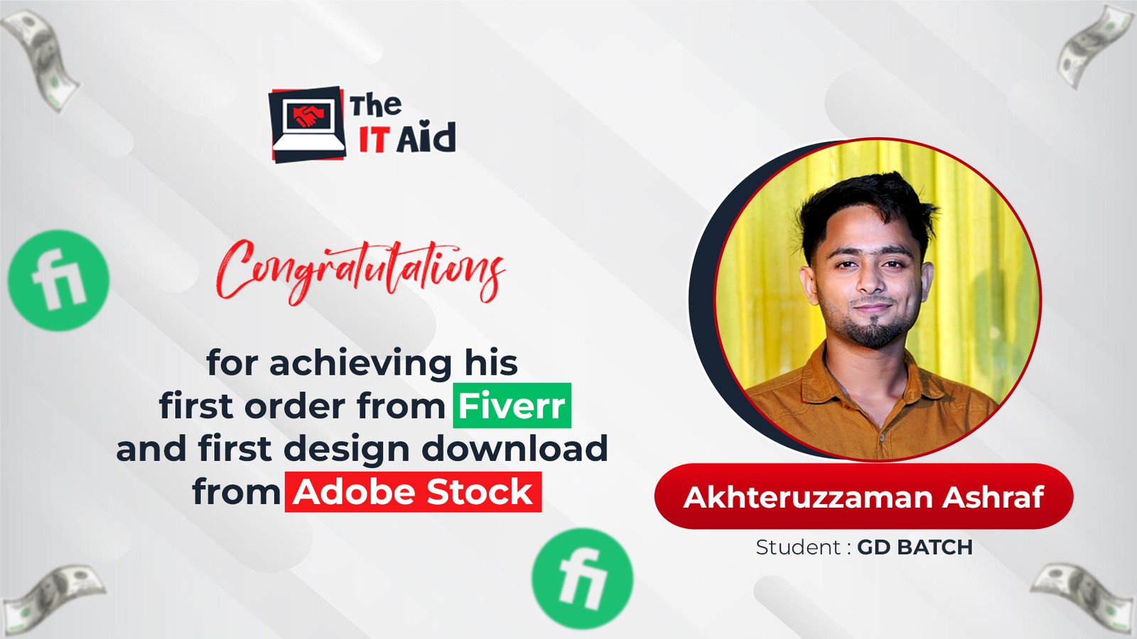 Fiverr & Adobe Stock – Double Success Story!