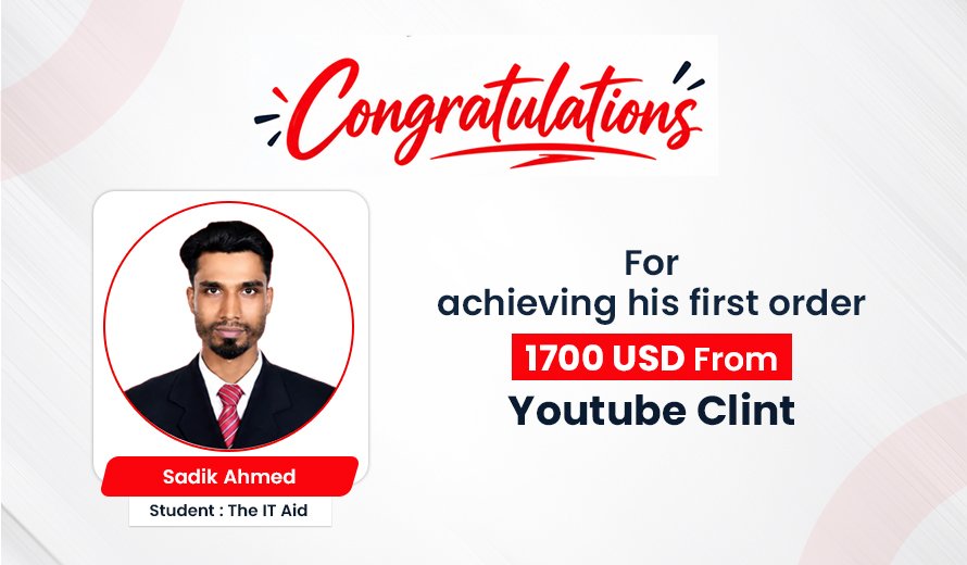YouTube Client থেকে প্রথম 1700 USD আয়!