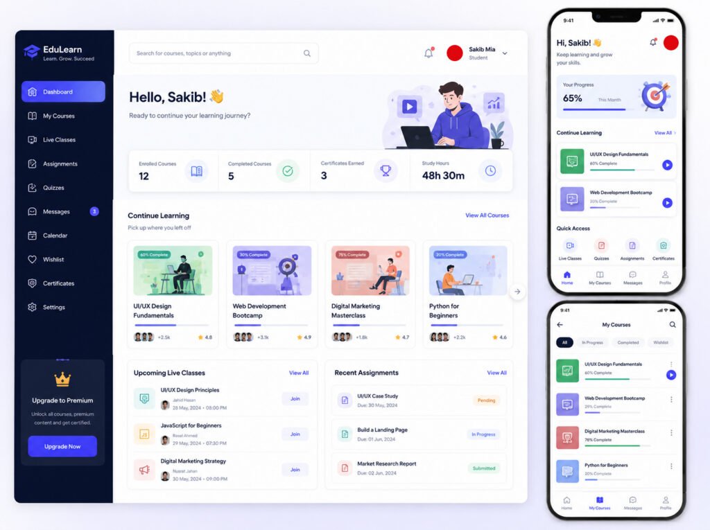 Web UI / UX